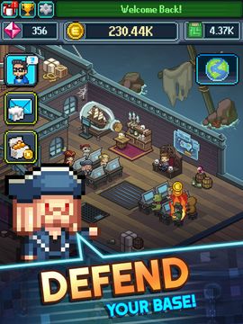 Tap Tap Evil: Idle Cash 8 bit Game Screenshot