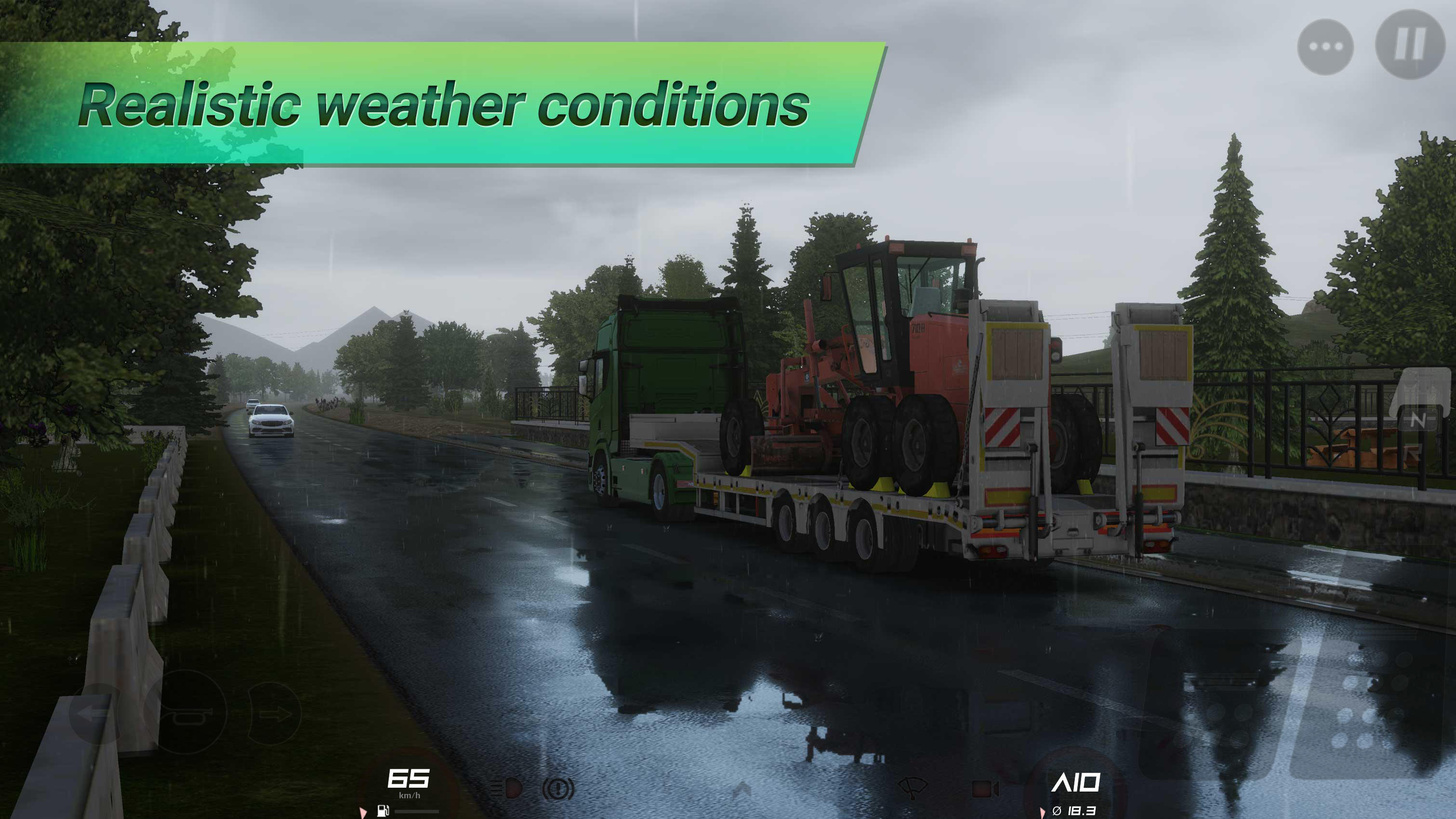 Truckers of Europe 3 Game Screenshot
