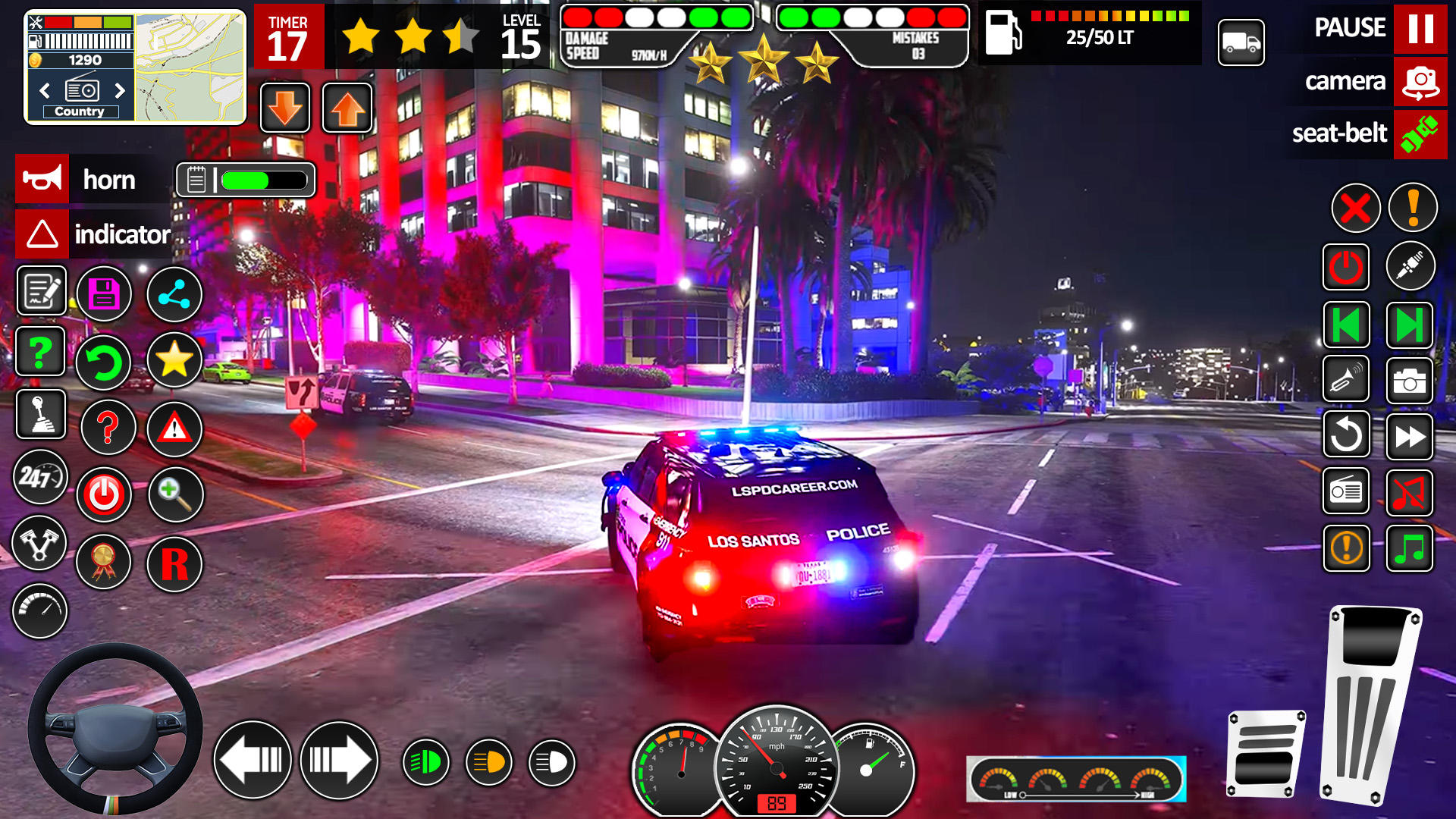 Police Car Parking Game 2025 Game Screenshot