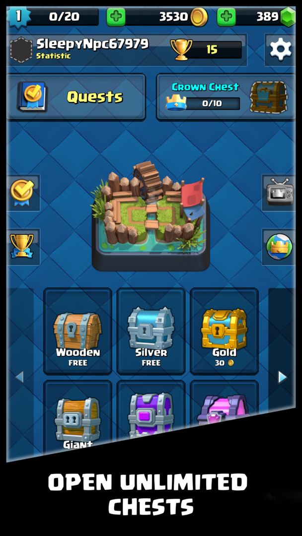 Chest Simulator for Clash Royale screenshot game