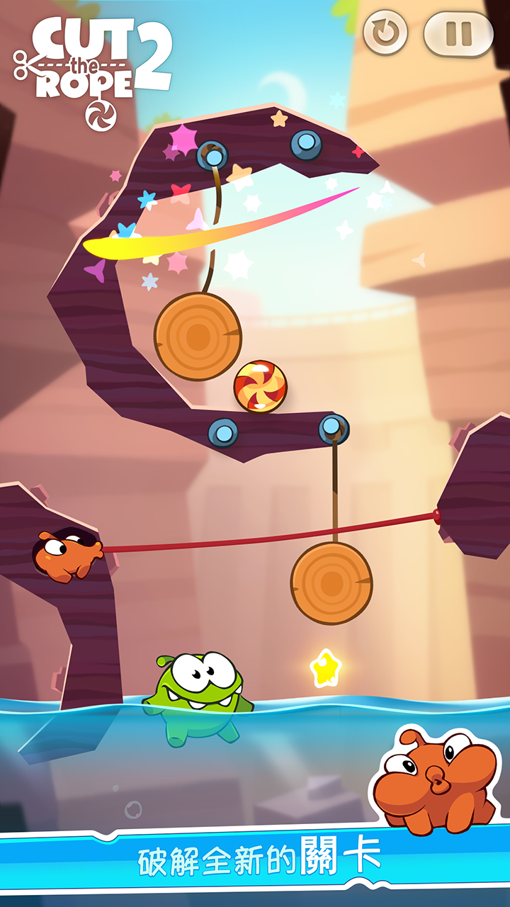 Cut the Rope 2 遊戲截圖