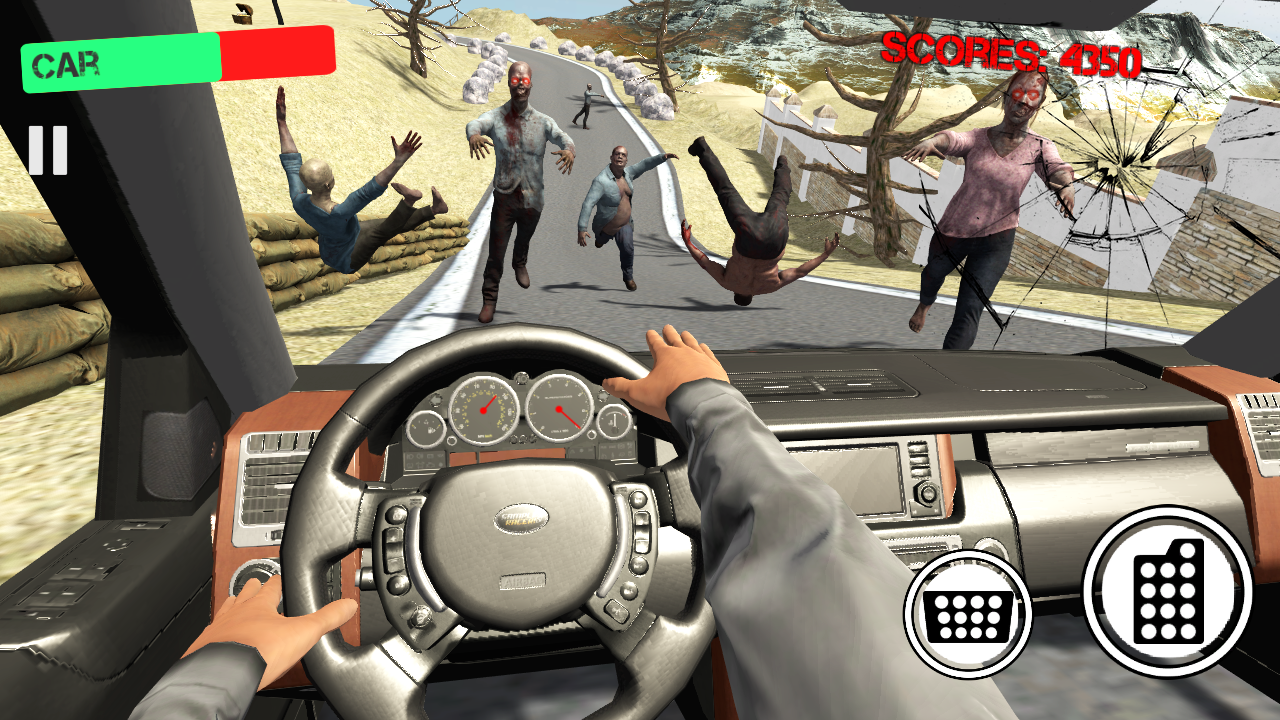 Screenshot 1 of Zombie Crush Hill Road-Laufwerk 1.2