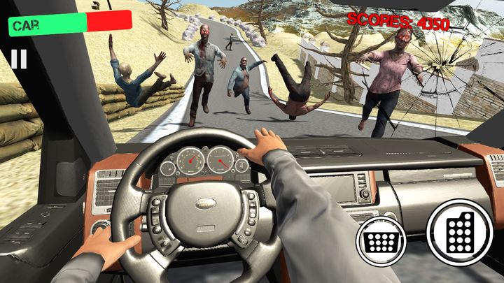 Screenshot 1 of Zombie Crush Hill Road Drive 1.2