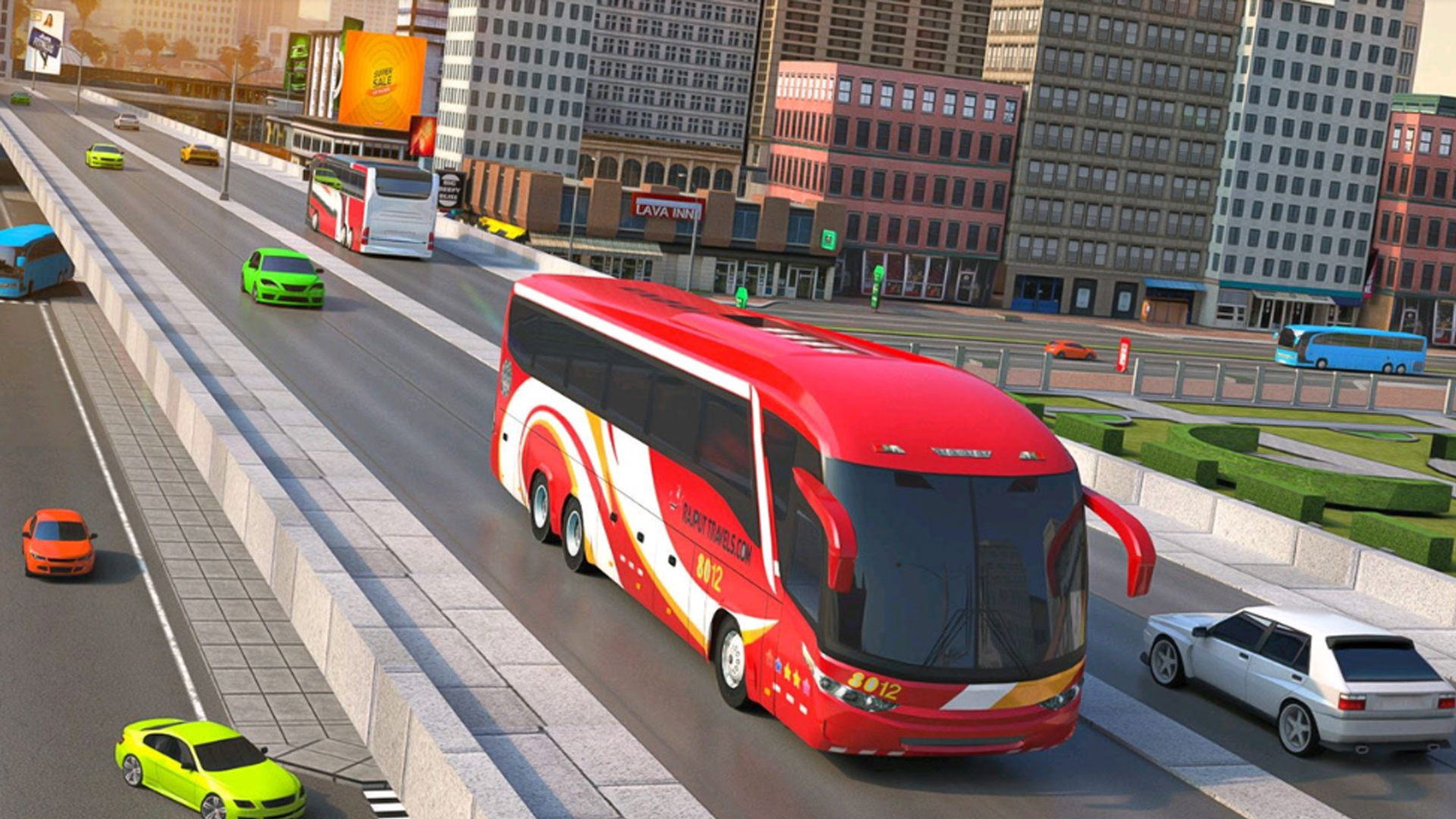 Screenshot 7 of Metro Bus Park Game_3D Games 