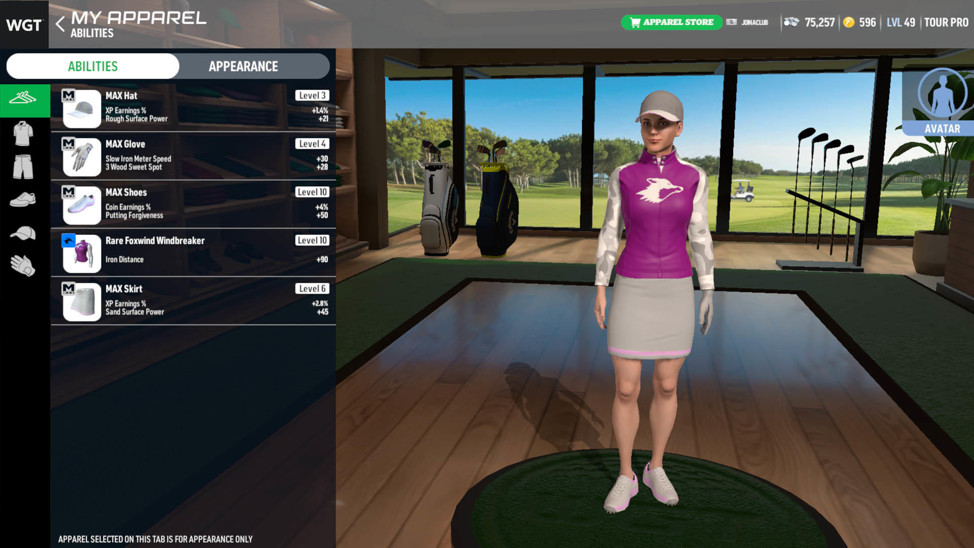 WGT Golf: Realistic Golf Game ゲームのスクリーンショット