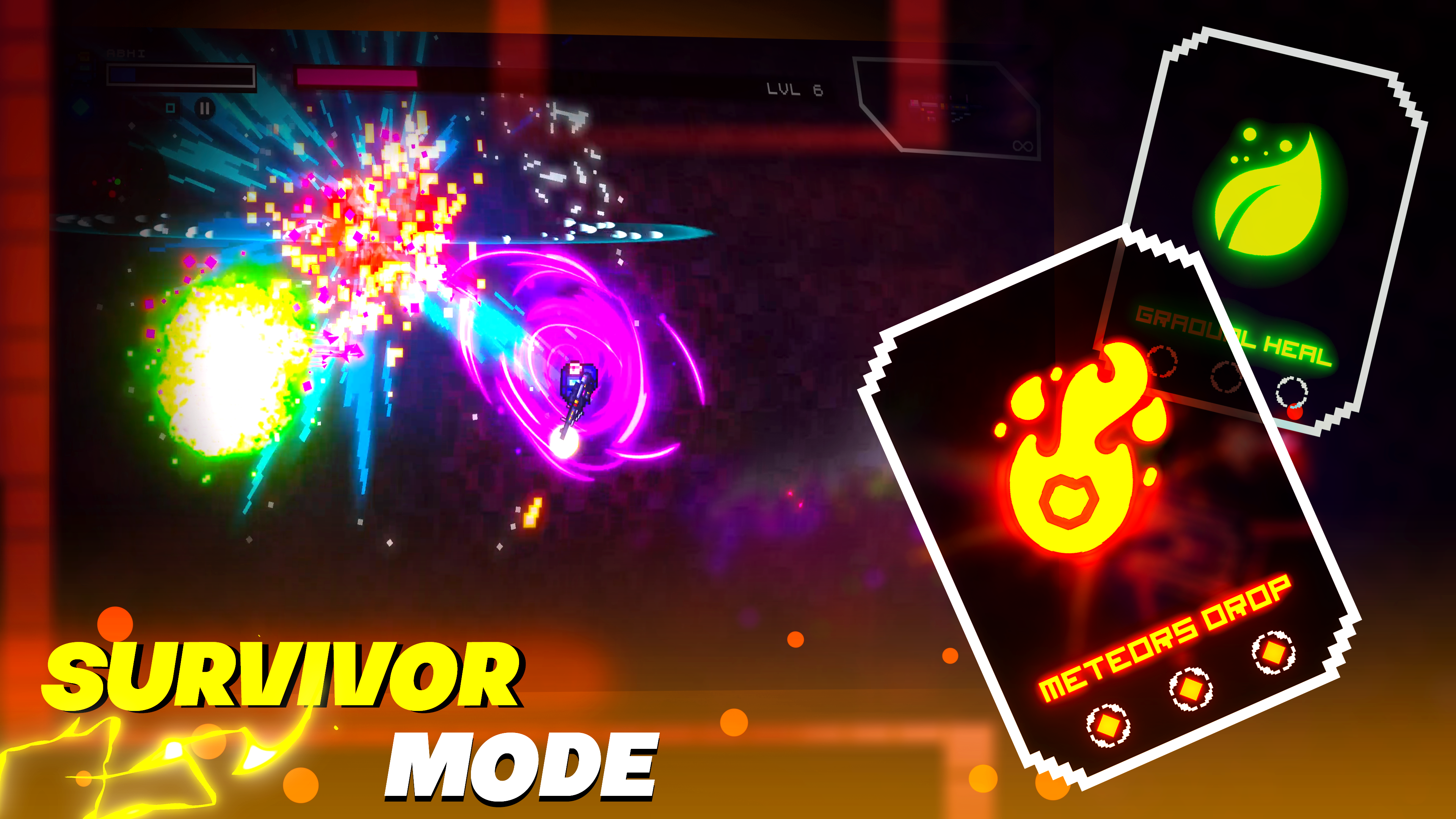 Laser Tanks: Pixel RPG Game Screenshot