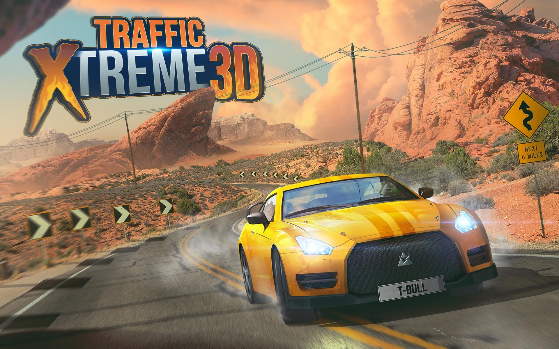 Traffic Xtreme 3D: Fast Car Racing & Highway Speed Game Screenshot