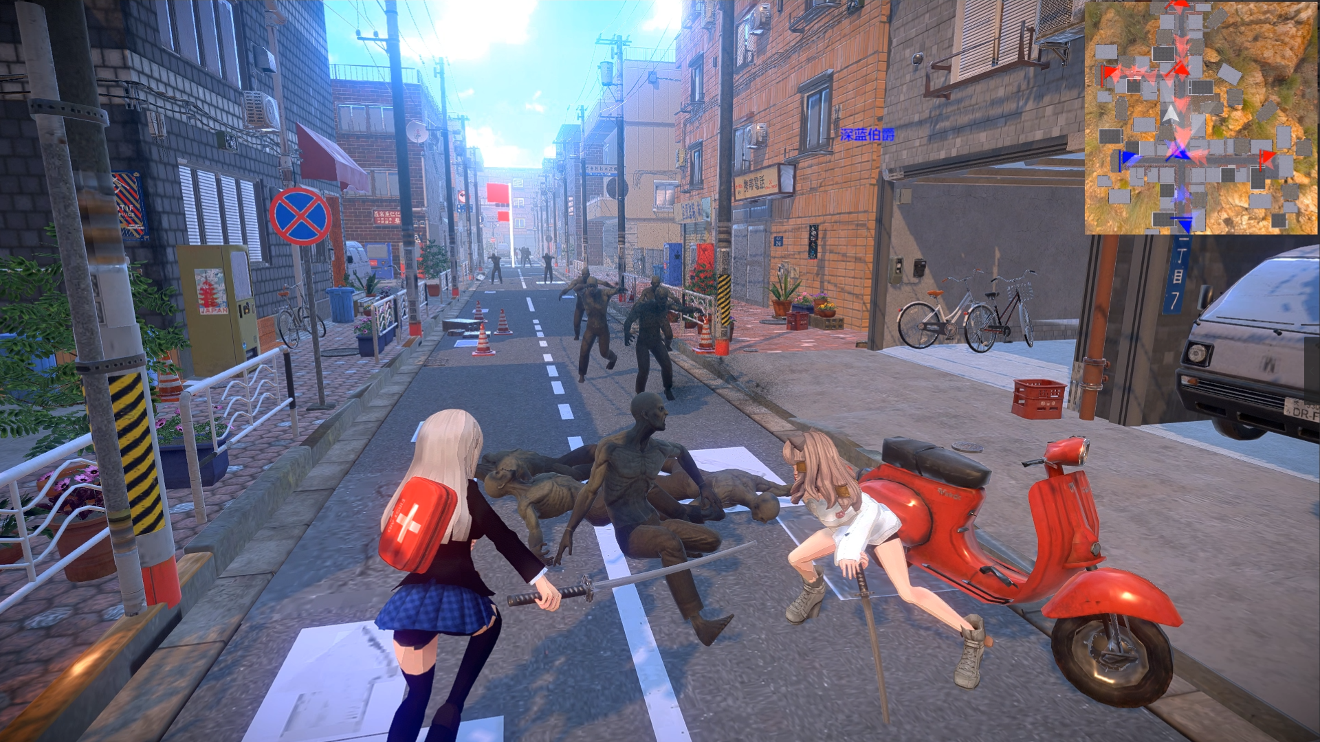 Bishojo Battlefield Game Screenshot