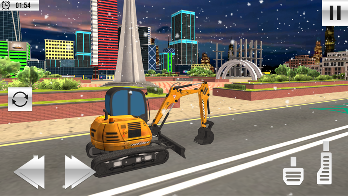 Jogos de caminhão simulador de guindaste de construção de