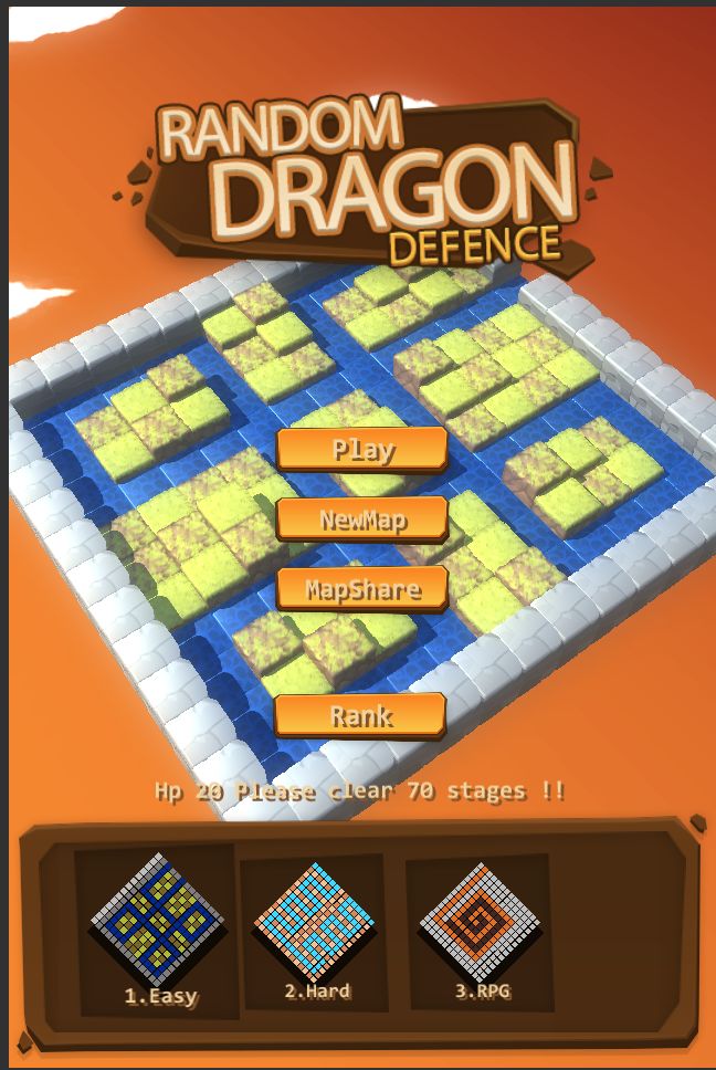 Random Dragon Defense (RDD) screenshot game