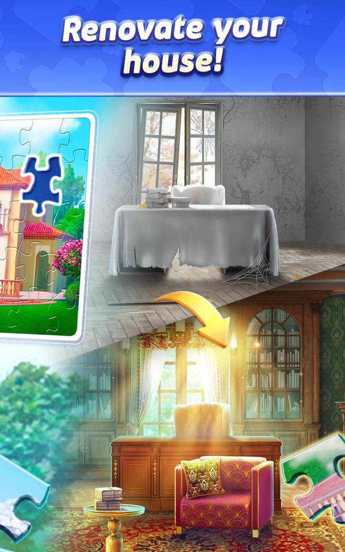 Puzzle Villa－HD Jigsaw Puzzles screenshot game