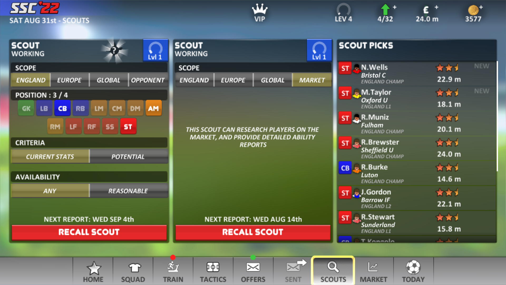 Super Soccer Champs '22 (Ads) Game Screenshot