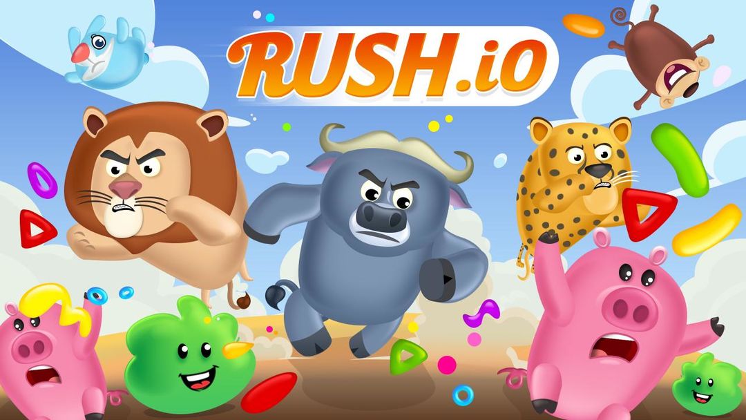 Rush.io - Multiplayer 게임 스크린 샷