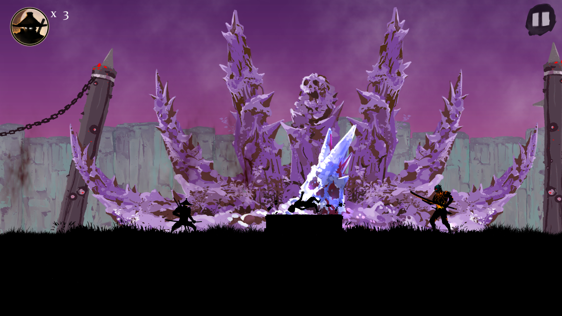 Ninja Arashi Game Screenshot