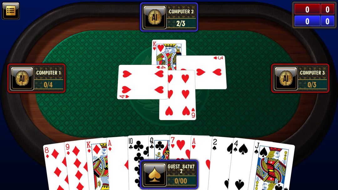 Screenshot of Spades