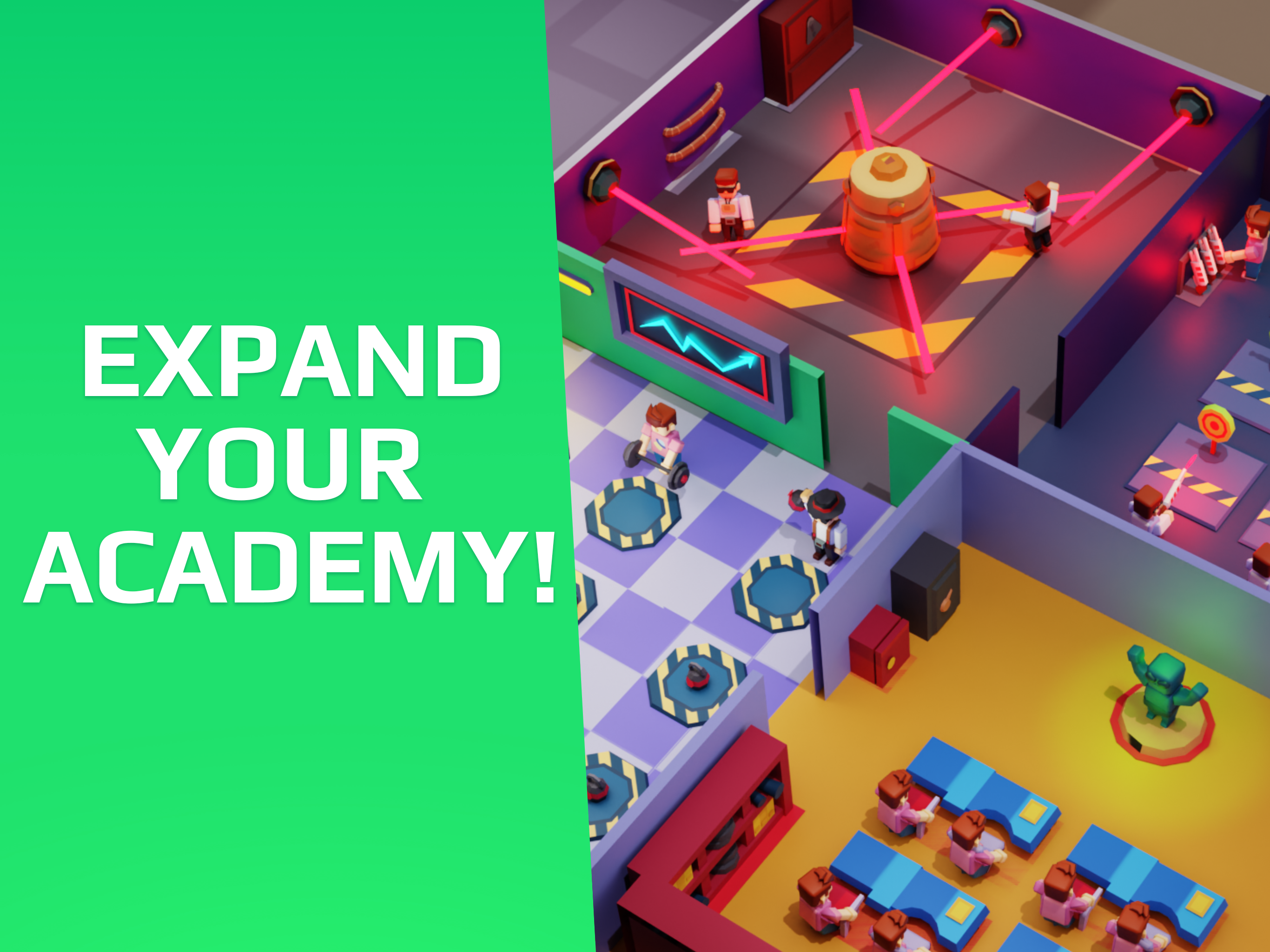 Screenshot of Spy Academy - Tycoon Games