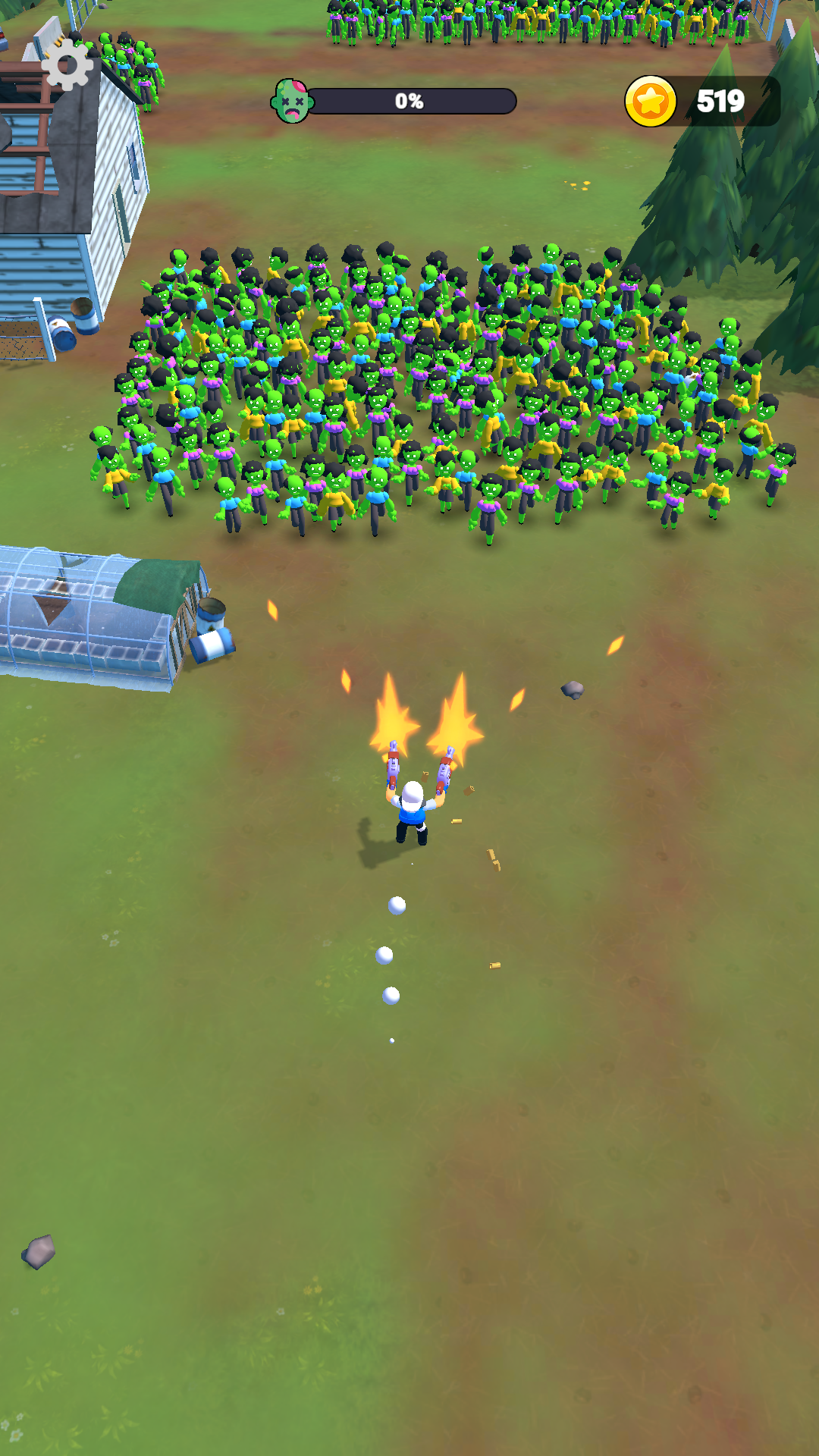 Zombie Rush Game Screenshot