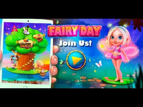 Screenshot of the video of Fairy Day Dress Up & Care