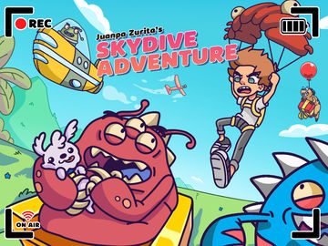 SkyDive Adventure by Juanpa Zurita Game Screenshot