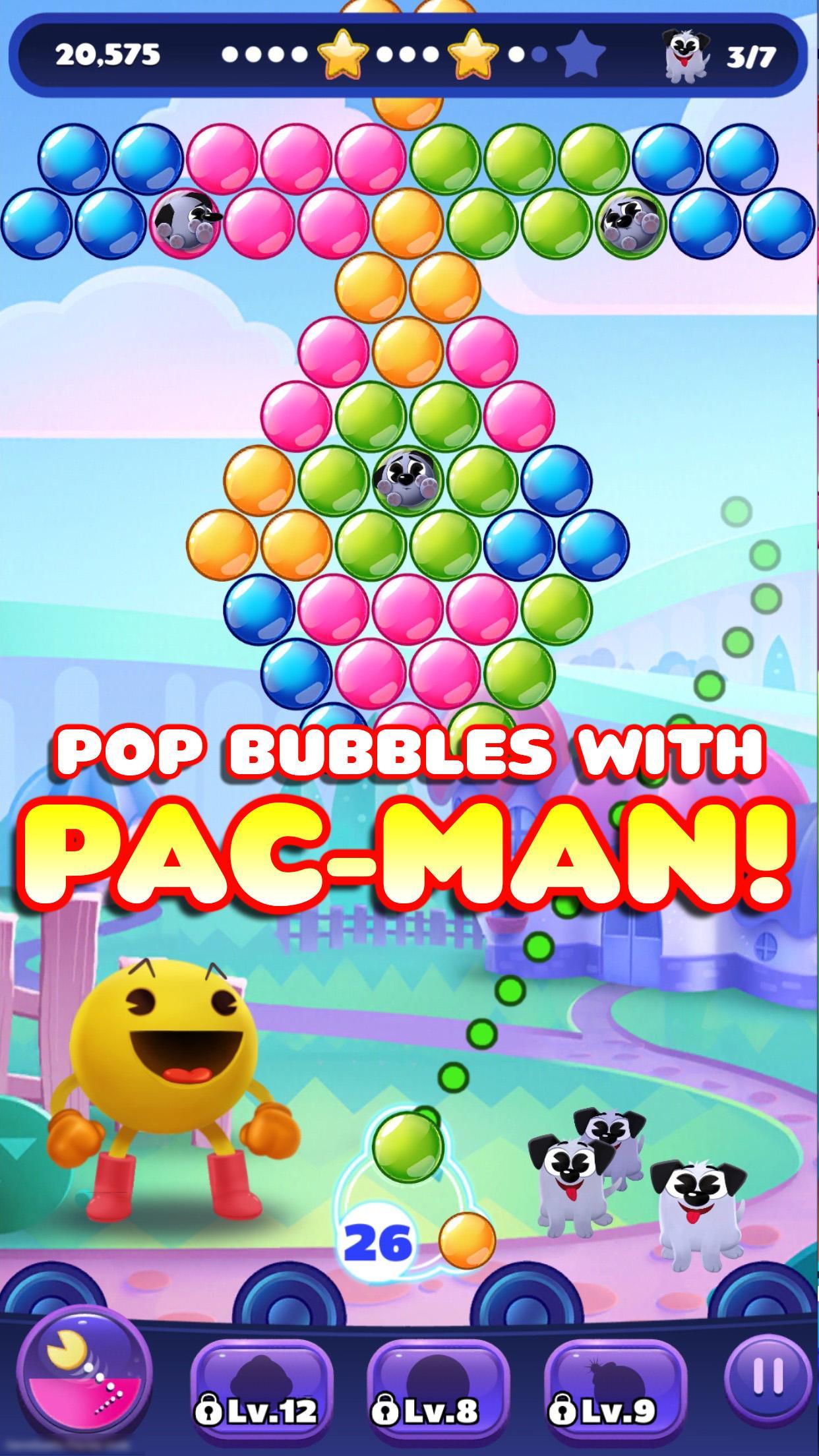 Captura de Tela do Jogo PAC-MAN Pop