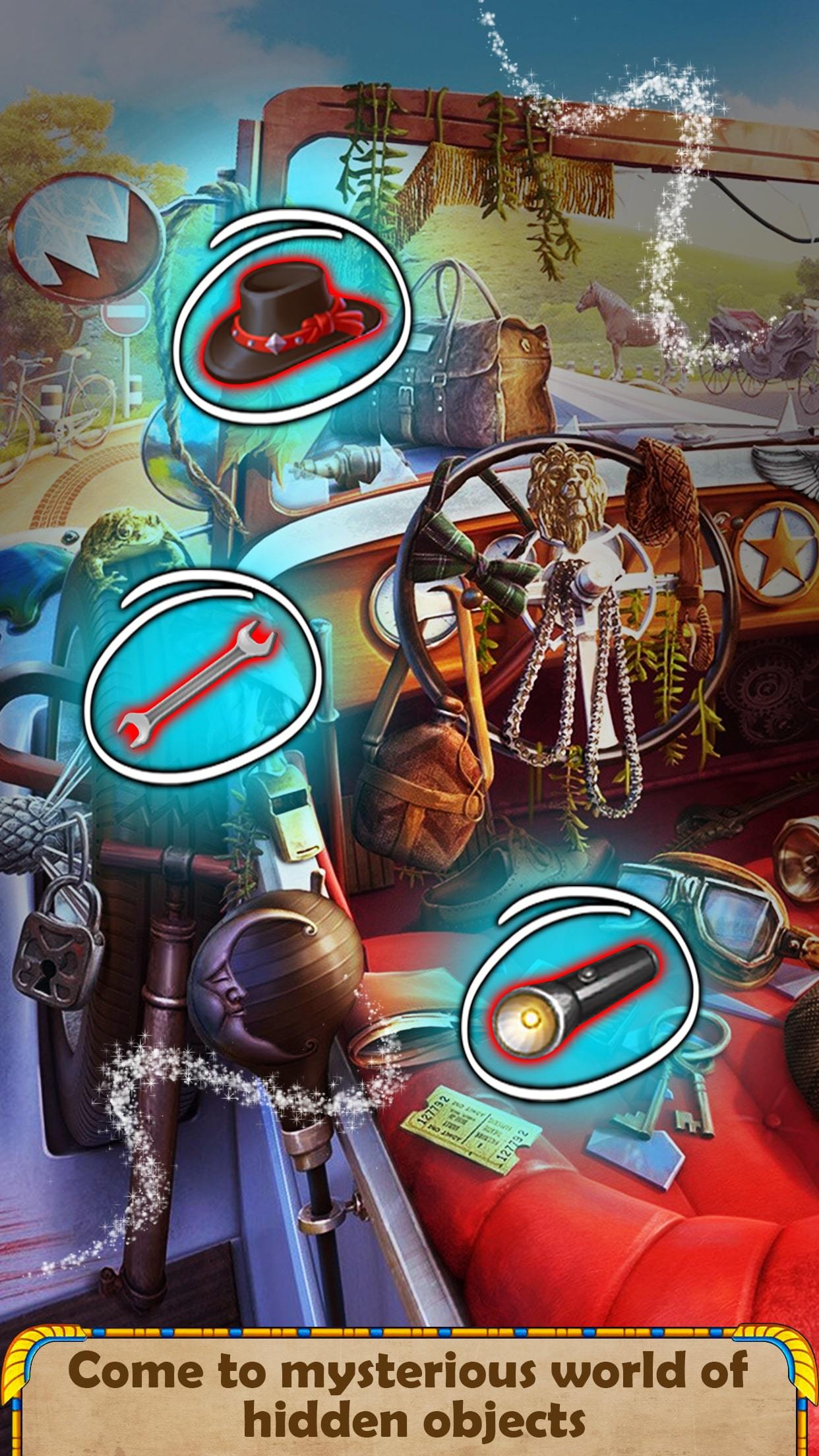 Hidden Objects: Clue Adventure Game Screenshot