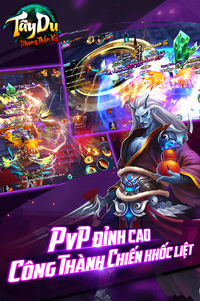 TÂY DU PHONG THẦN KÝ ゲームのスクリーンショット