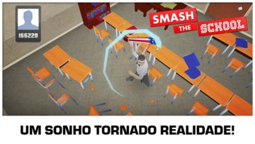 Captura de Tela do Jogo Smash the School - Antistress!