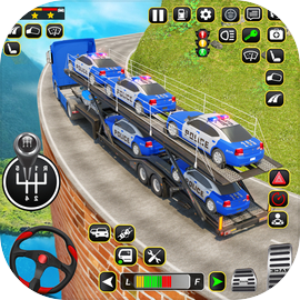Police ATV Car Transport Truck