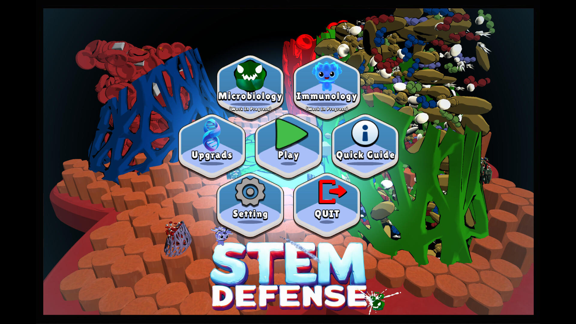 STEM Defense 게임 스크린 샷
