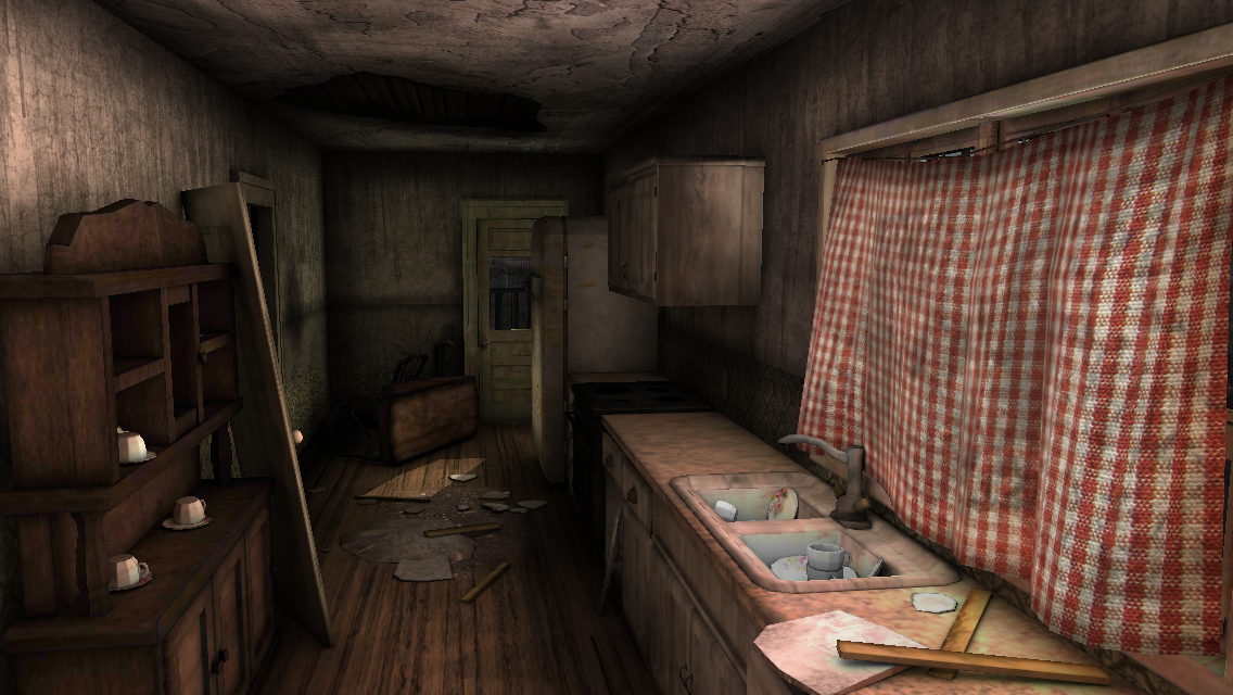 Screenshot of House of Terror VR 360 horror 