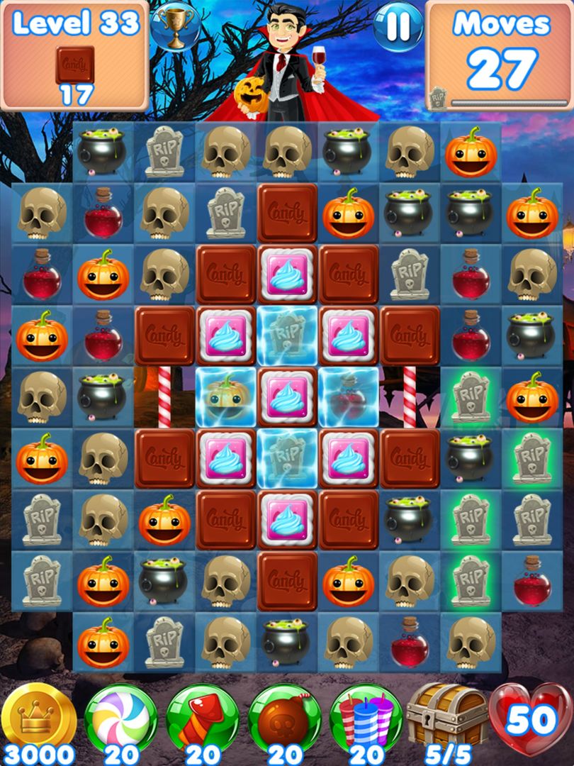 Halloween Games 2 - fun puzzle screenshot game