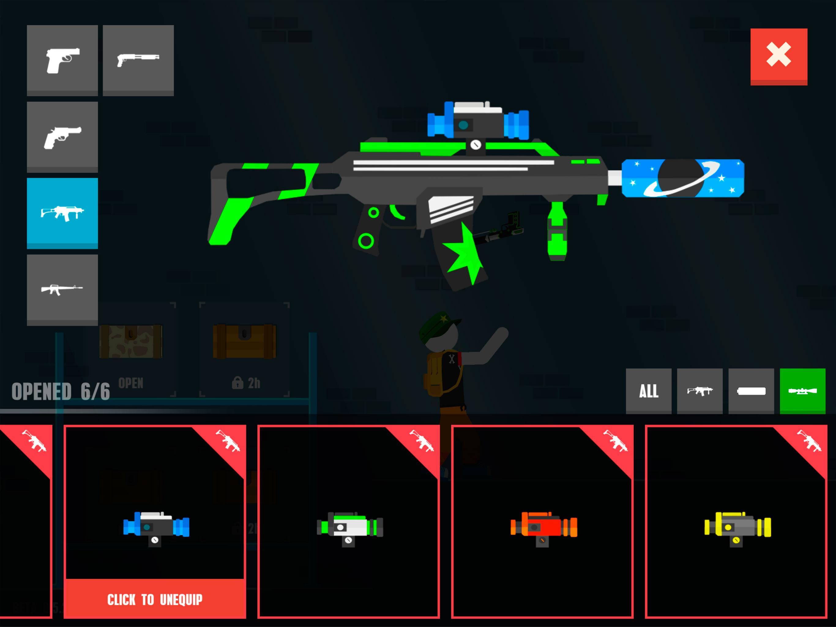 Stickman Battles: Online Shoot ภาพหน้าจอเกม