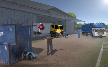 Cuplikan Layar Game Road Garbage Dump Truck Driver