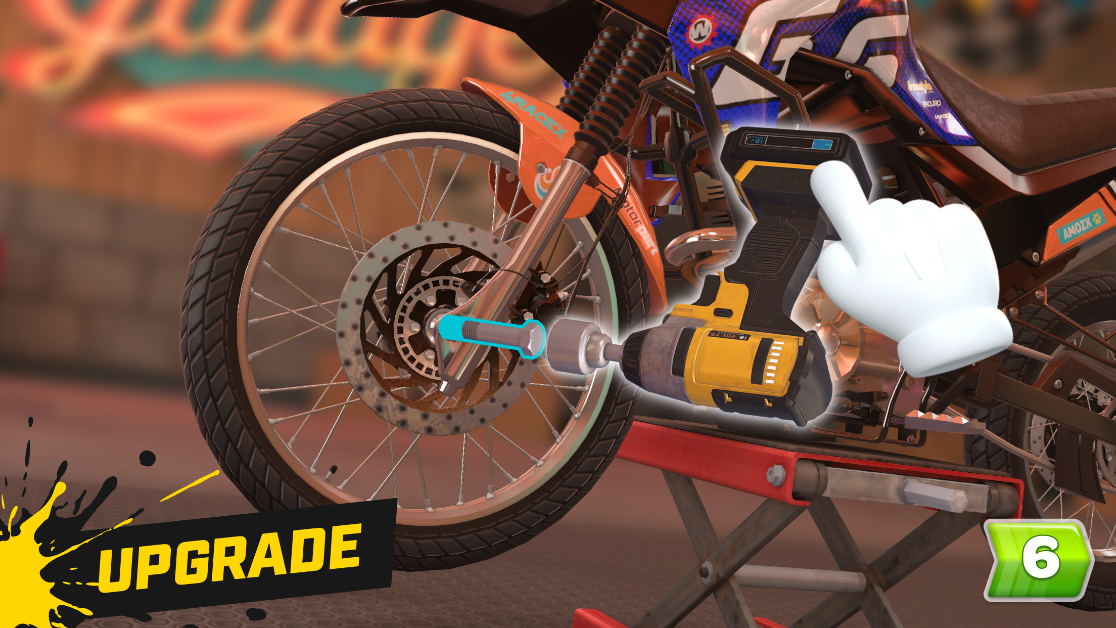 Bike Mechanic Game Screenshot