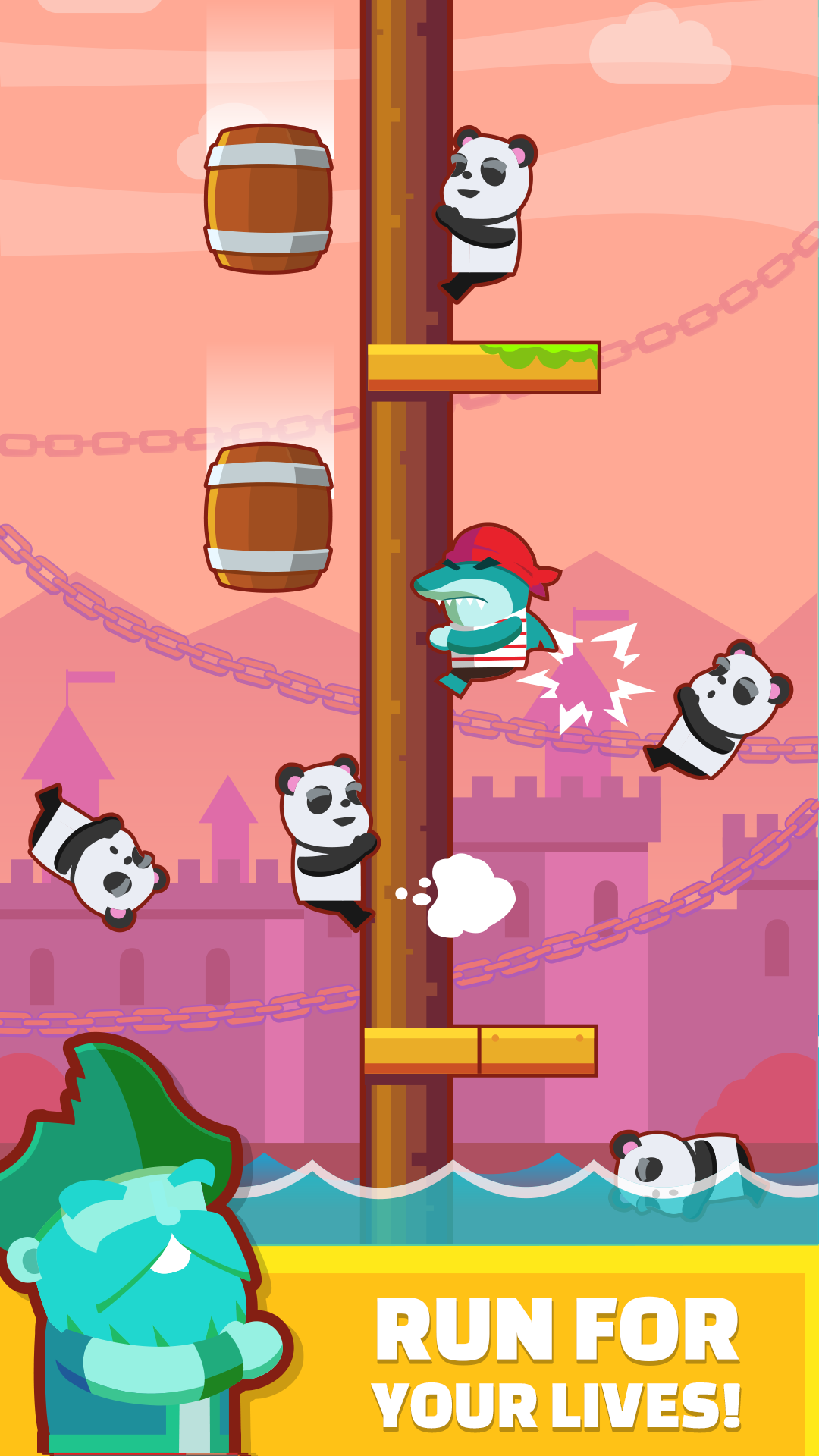 Sinking Pirates Game Screenshot