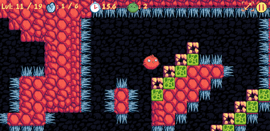 Pichon: The Bouncy Bird - Cute Puzzle Platformer screenshot