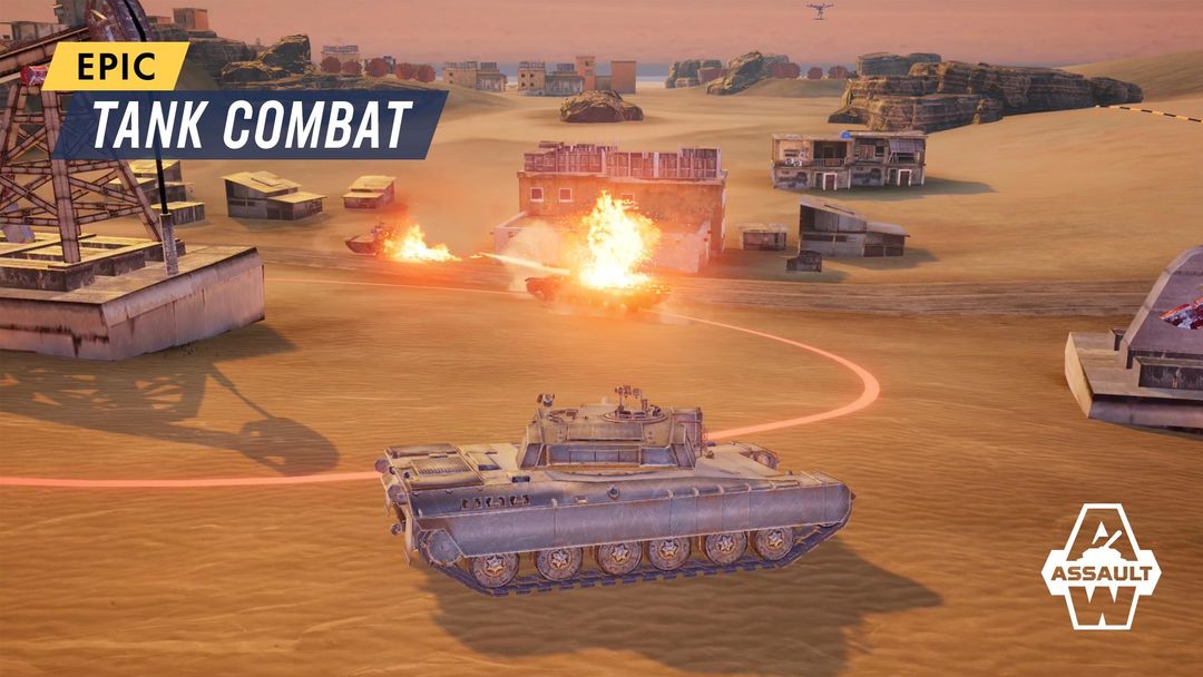 Armored Warfare: Assault 게임 스크린 샷