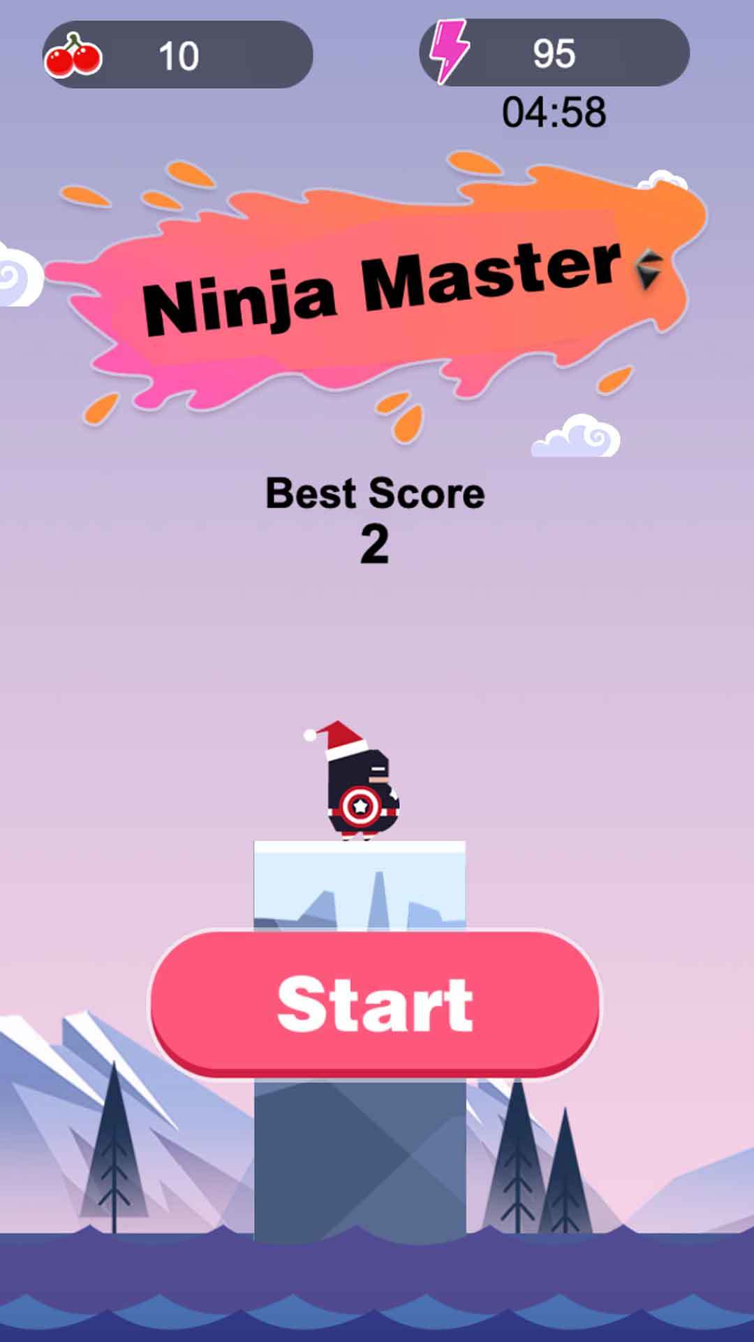 Cuplikan Layar Game Ninja Master