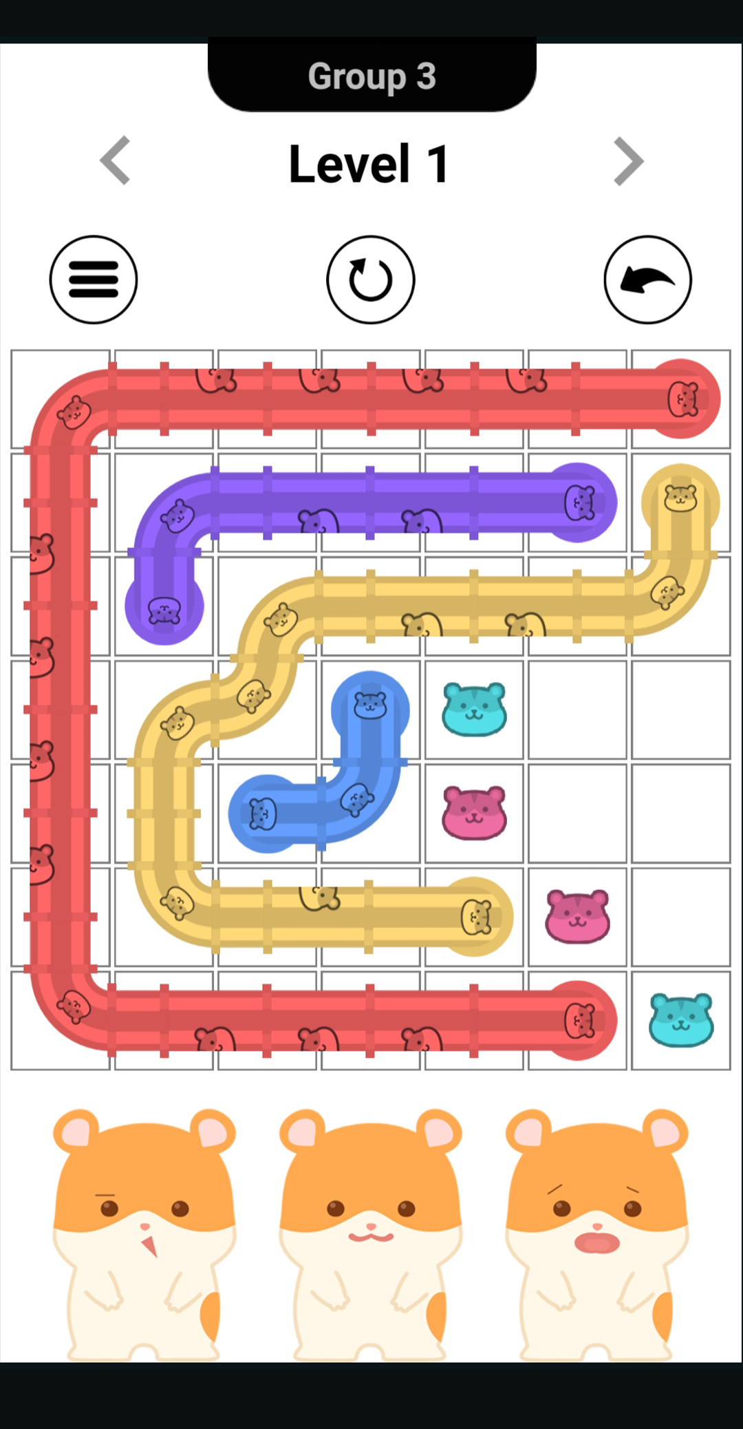 PIPE The Road with hamster Game Screenshot