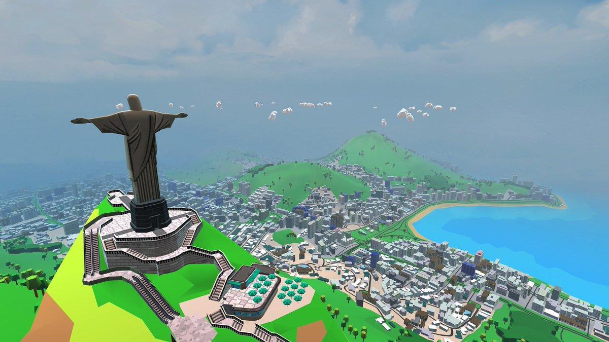 Fly and Explore World Game Screenshot