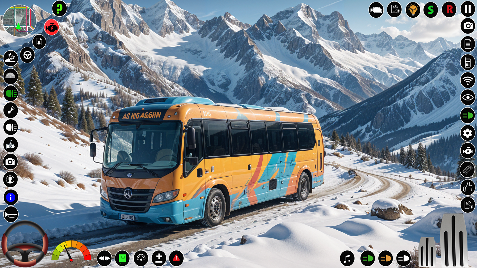 City Coach Bus Simulator Game Game Screenshot