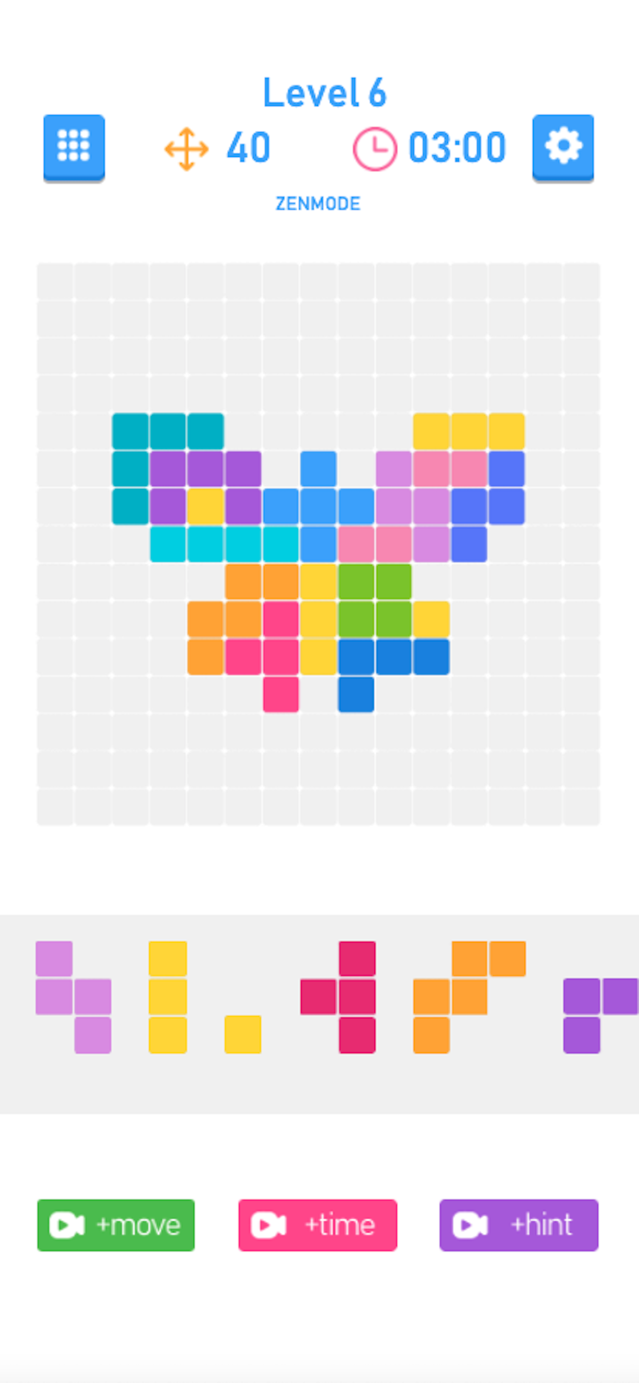 Block Puzzle Pet - Brain Game ゲームのスクリーンショット