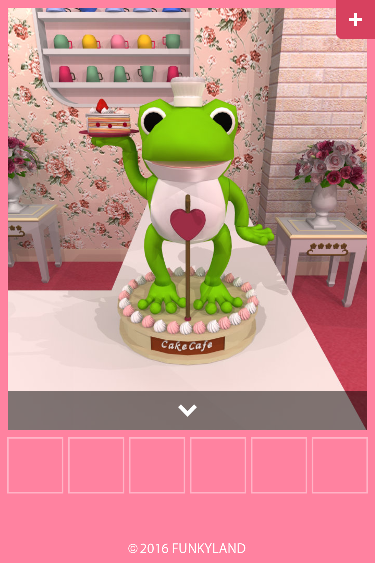 Escape the Cake Café Game Screenshot