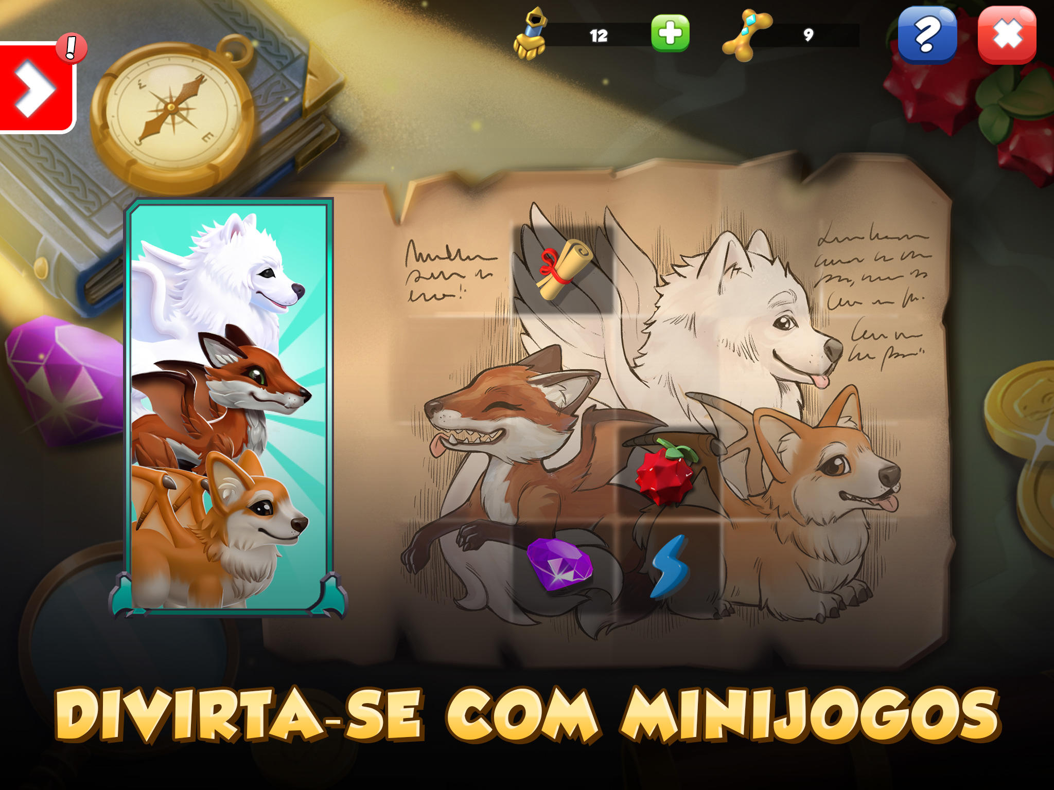 Captura de Tela do Jogo Dragon Mania Legends