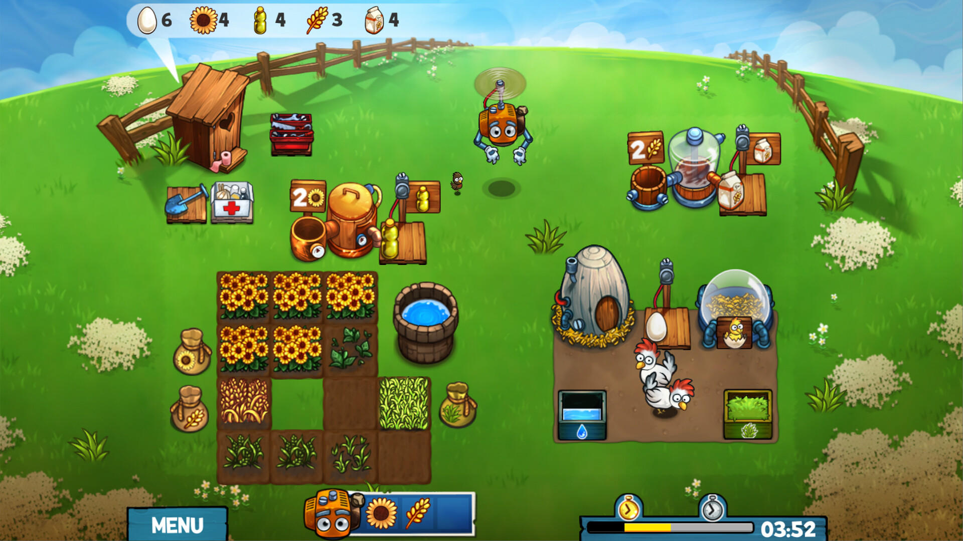 The Flying Farm screenshot game