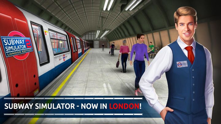 Screenshot 1 of រថភ្លើងក្រោមដី Simulator 2: ទីក្រុងឡុងដ៍ 1.2.0
