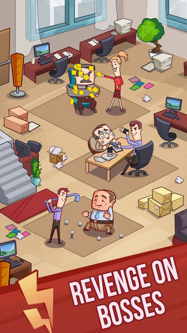 Office Riot - Funny Idle Simulator遊戲截圖