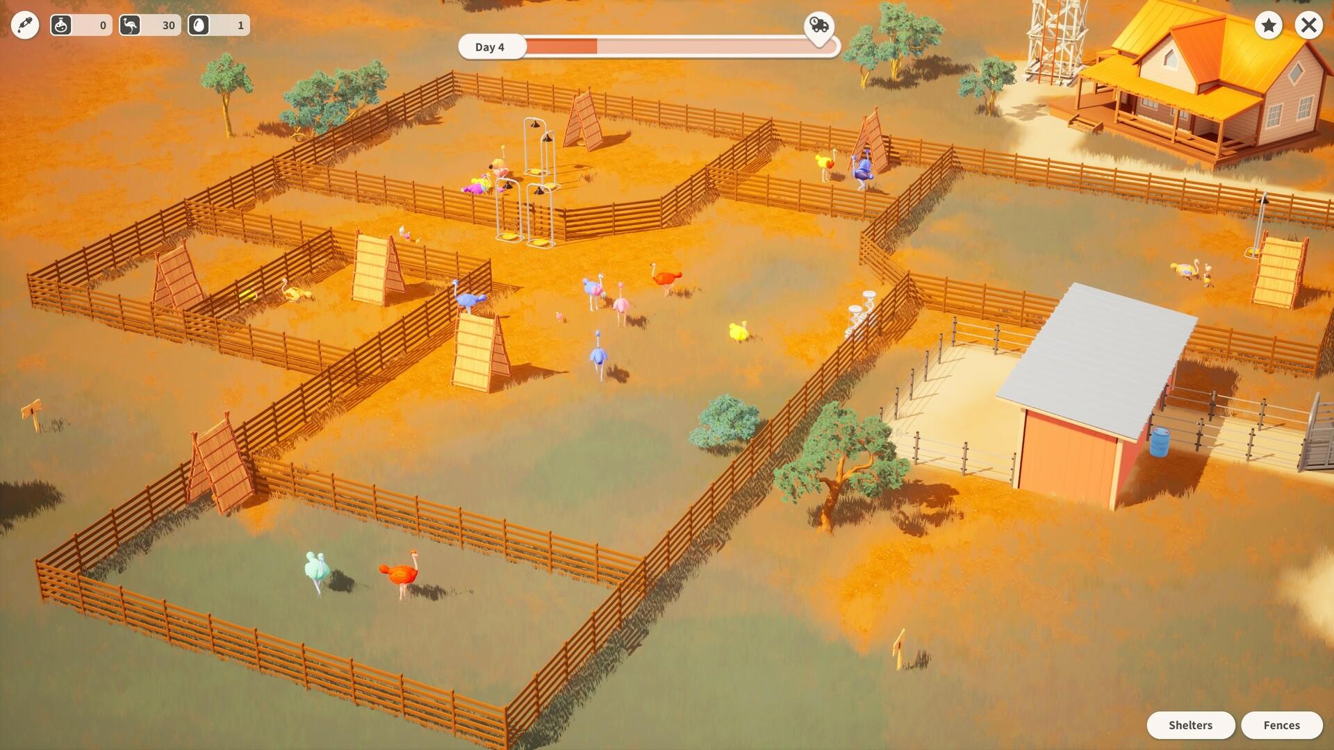 Screenshot 1 of Ostrich Farm 