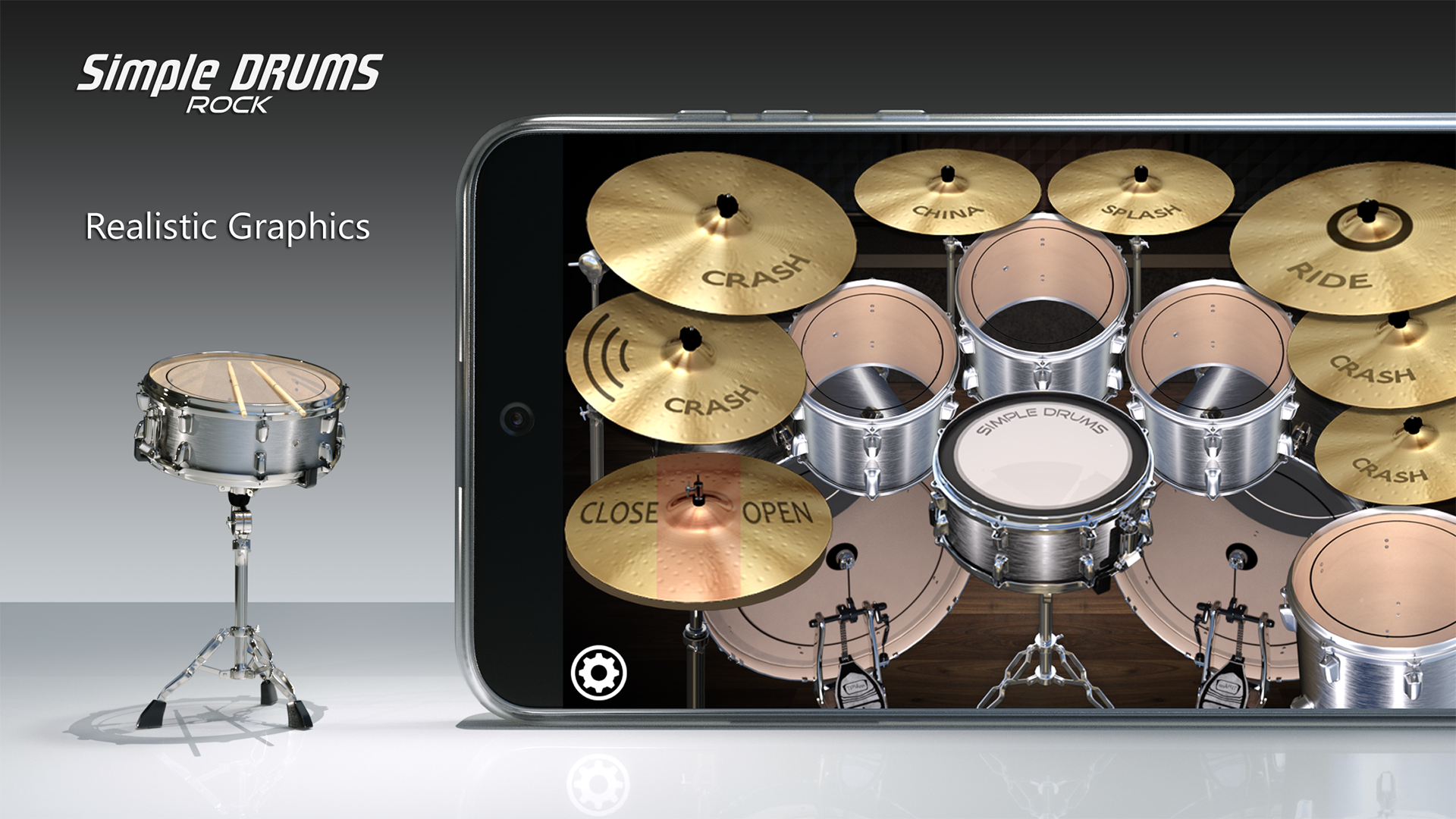 Screenshot of Simple Drums Rock - Drum Set