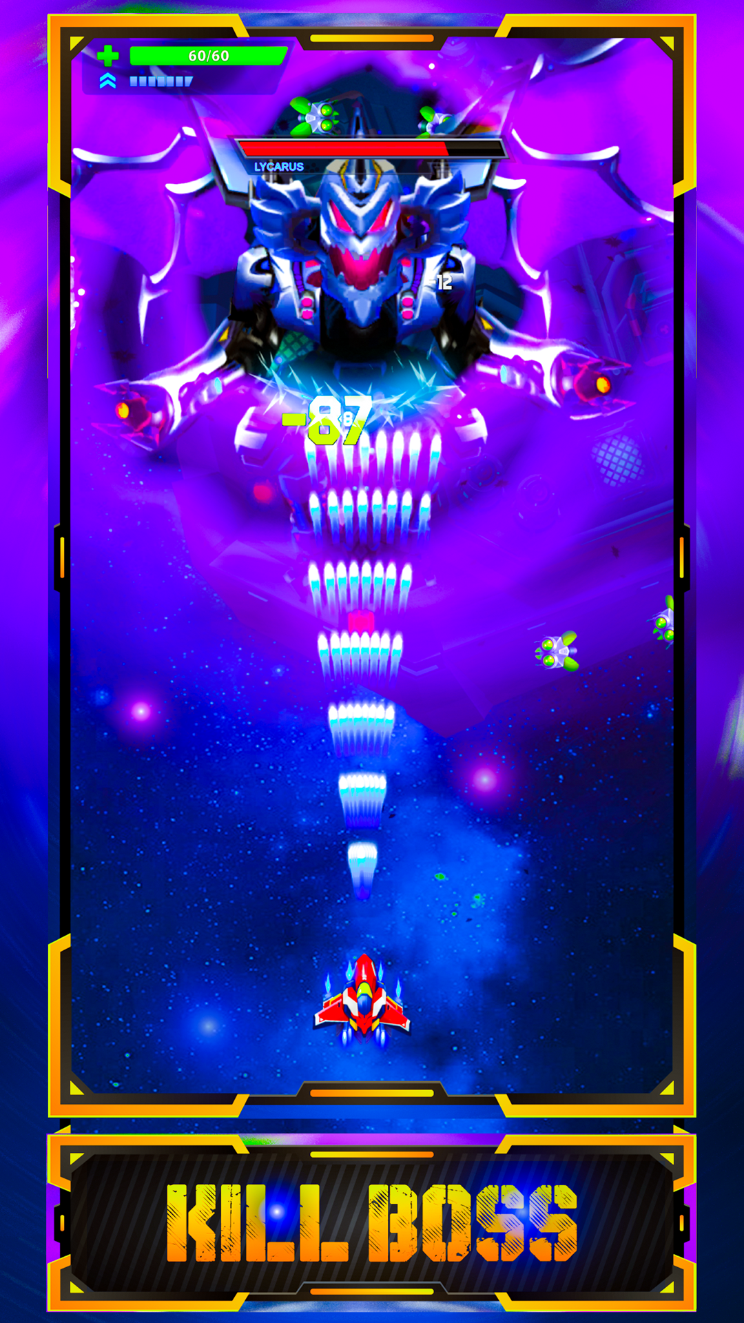 Screenshot of Air Force Game: Attack Of UFO